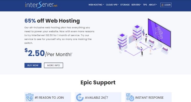 interserver web hosting