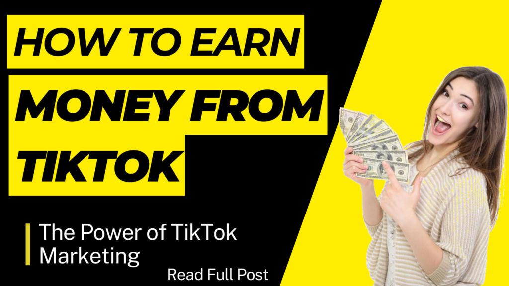 Earn Money from tiktok